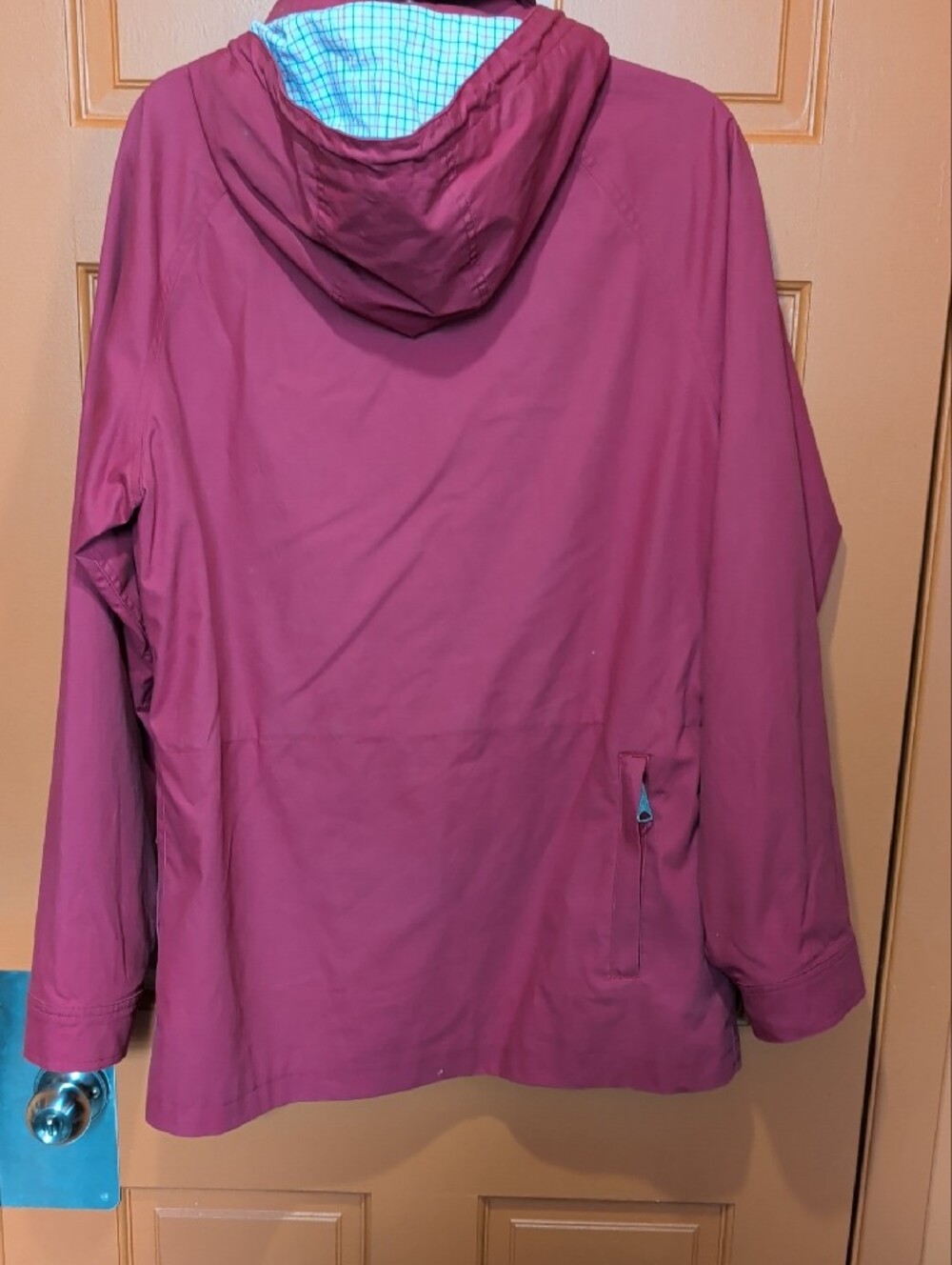 Brooks Brothers Women's (Unisex) Red Utility Hooded Cotton Jacket - Picture 13 of 16